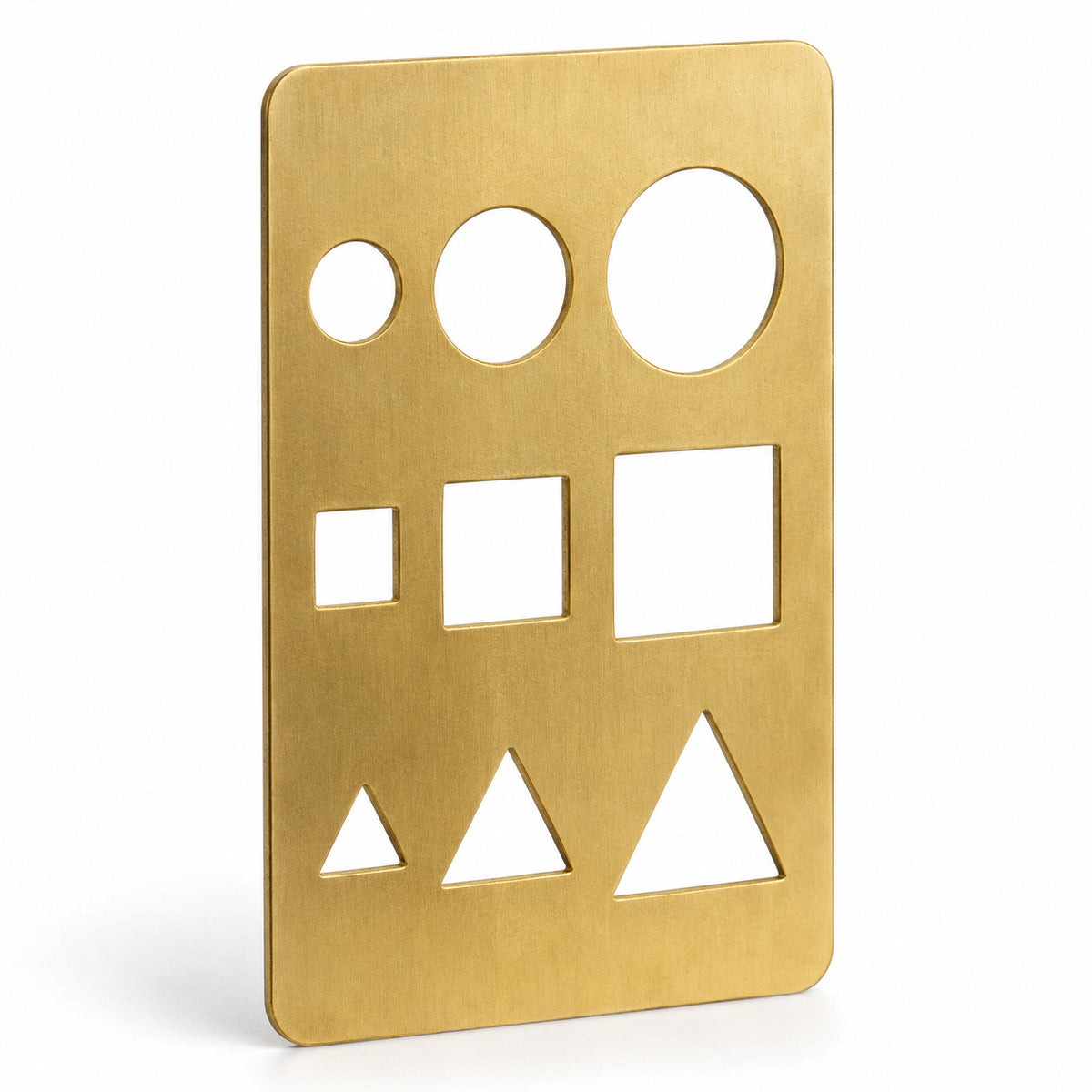 Gridline Brass Geometry Template