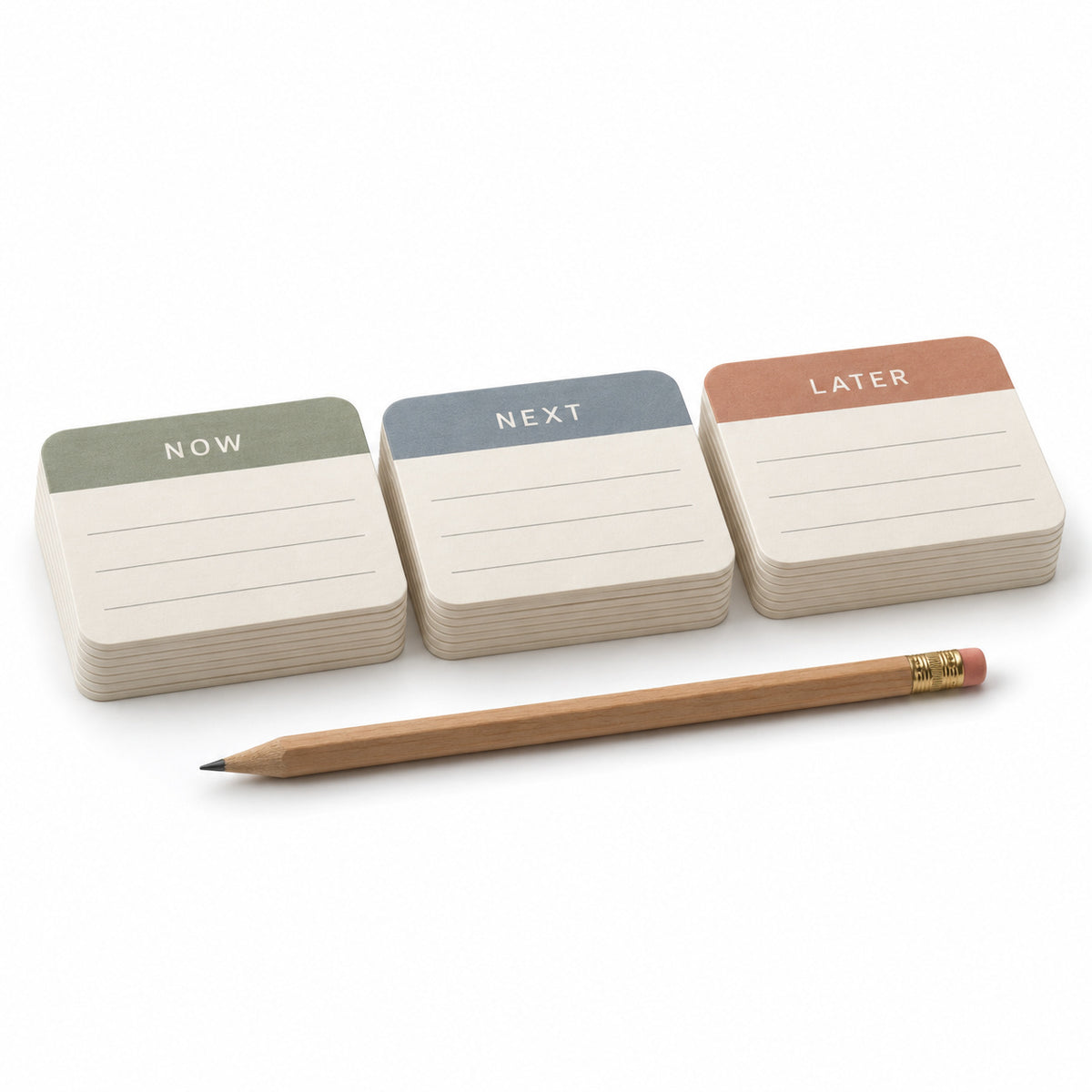 Now Next Later Task Cards - Set of Thirty