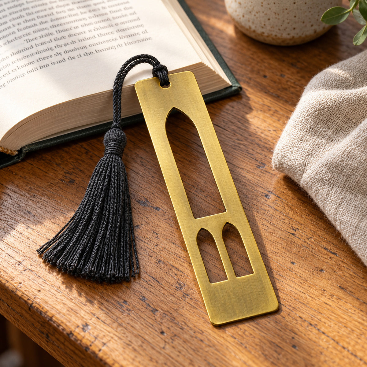 Archway Brass Bookmark