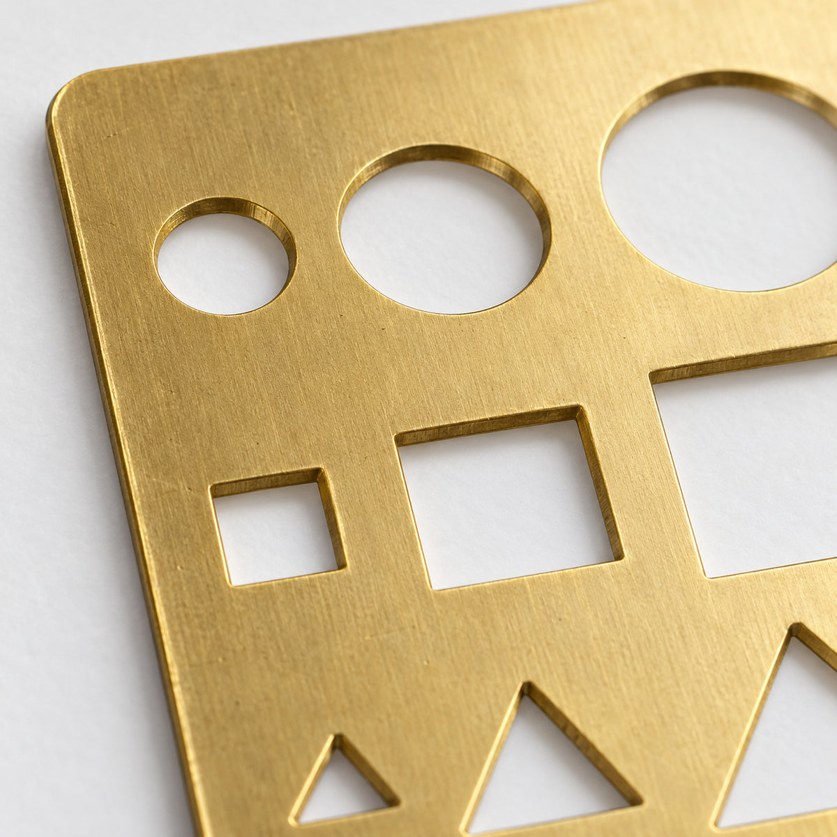 Gridline Brass Geometry Template