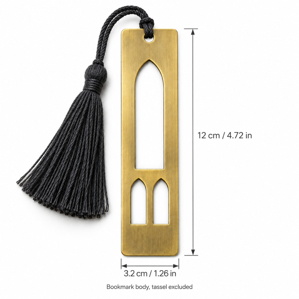 Archway Brass Bookmark