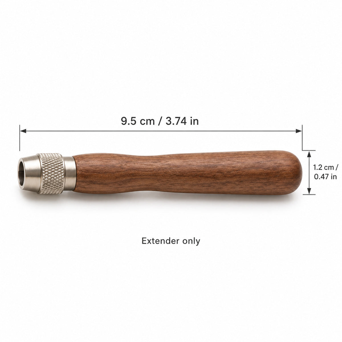 Walnut Grip Pencil Extender