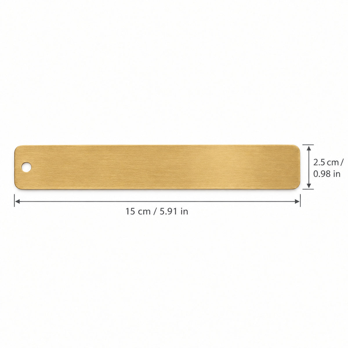 Radius Brass Page Straightedge